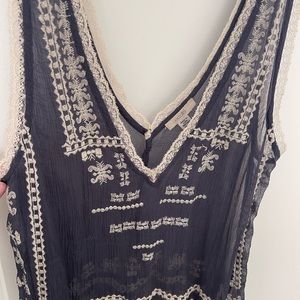 Patterned tank top